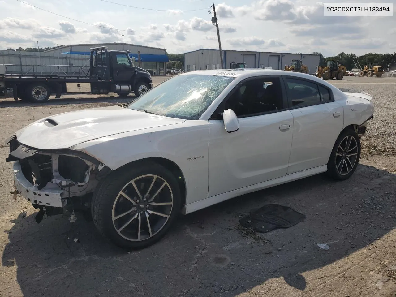 2020 Dodge Charger R/T VIN: 2C3CDXCT3LH183494 Lot: 66914784