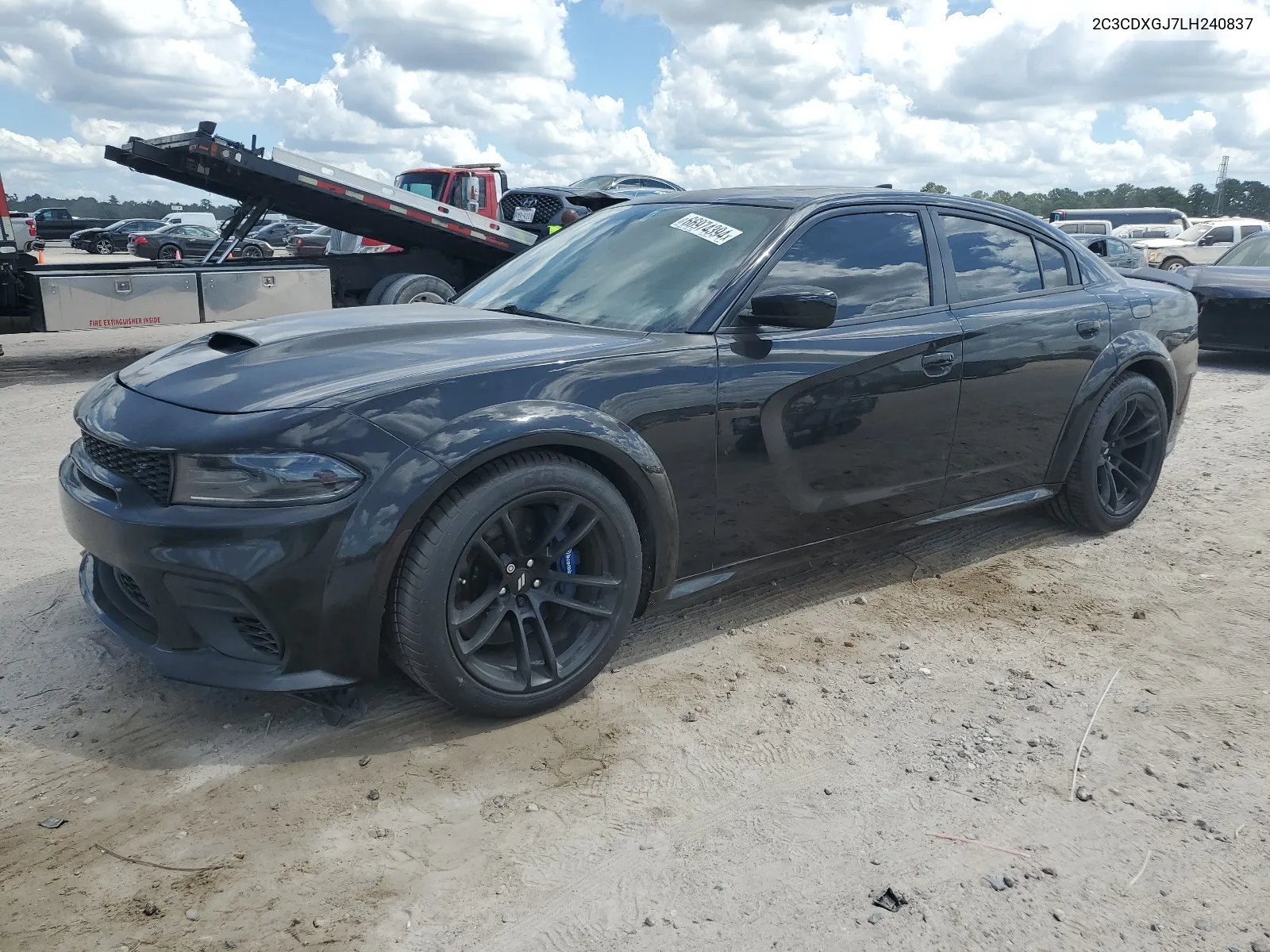 2020 Dodge Charger Scat Pack VIN: 2C3CDXGJ7LH240837 Lot: 66974394