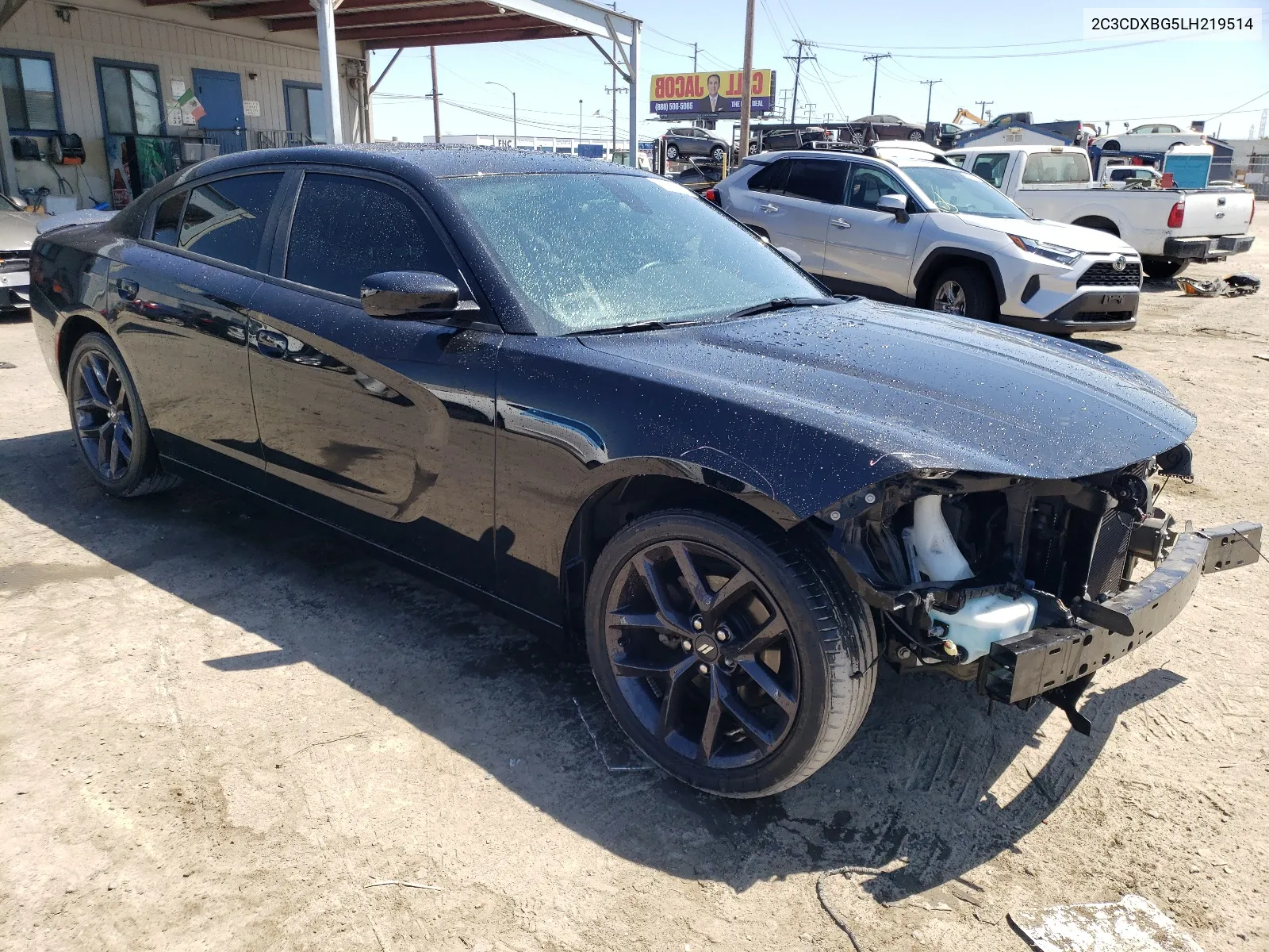 2020 Dodge Charger Sxt VIN: 2C3CDXBG5LH219514 Lot: 67348714