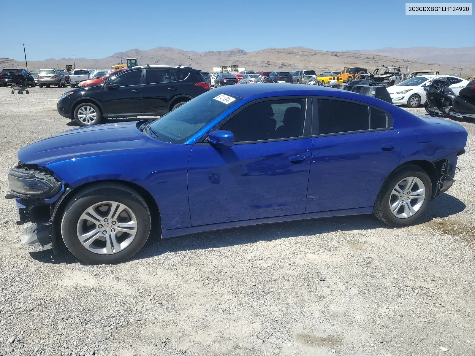 2020 Dodge Charger Sxt VIN: 2C3CDXBG1LH124920 Lot: 67415394