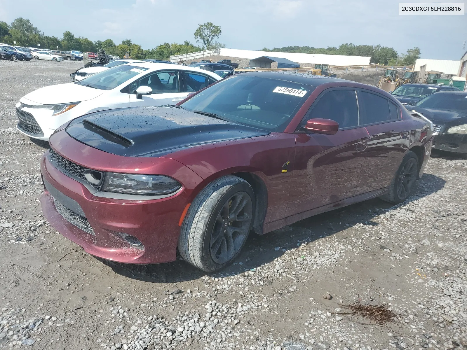 2020 Dodge Charger R/T VIN: 2C3CDXCT6LH228816 Lot: 67590414