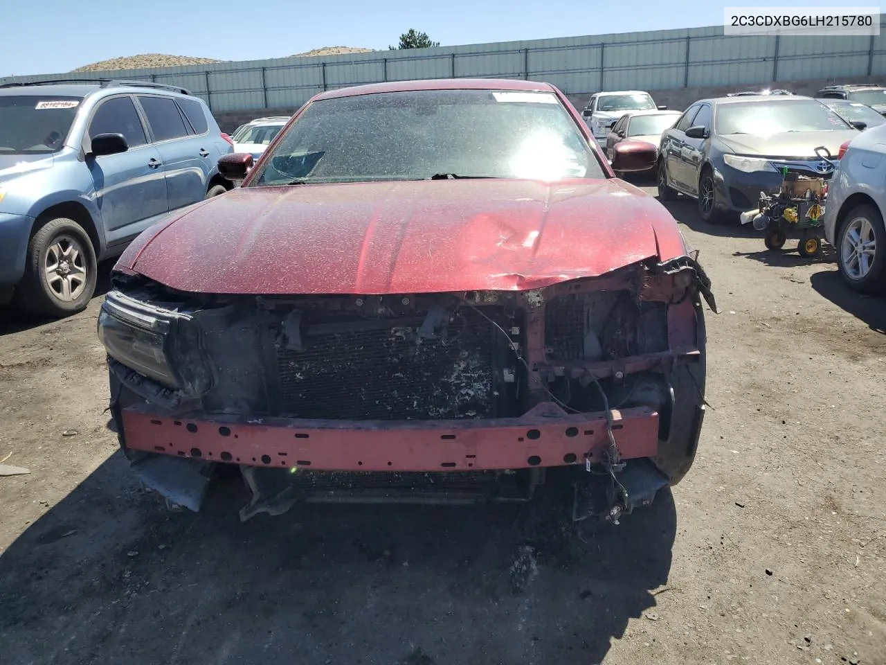 2C3CDXBG6LH215780 2020 Dodge Charger Sxt