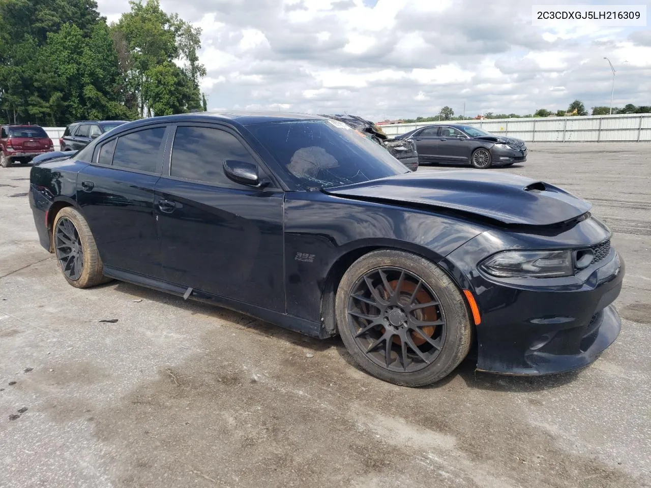 2020 Dodge Charger Scat Pack VIN: 2C3CDXGJ5LH216309 Lot: 68269014