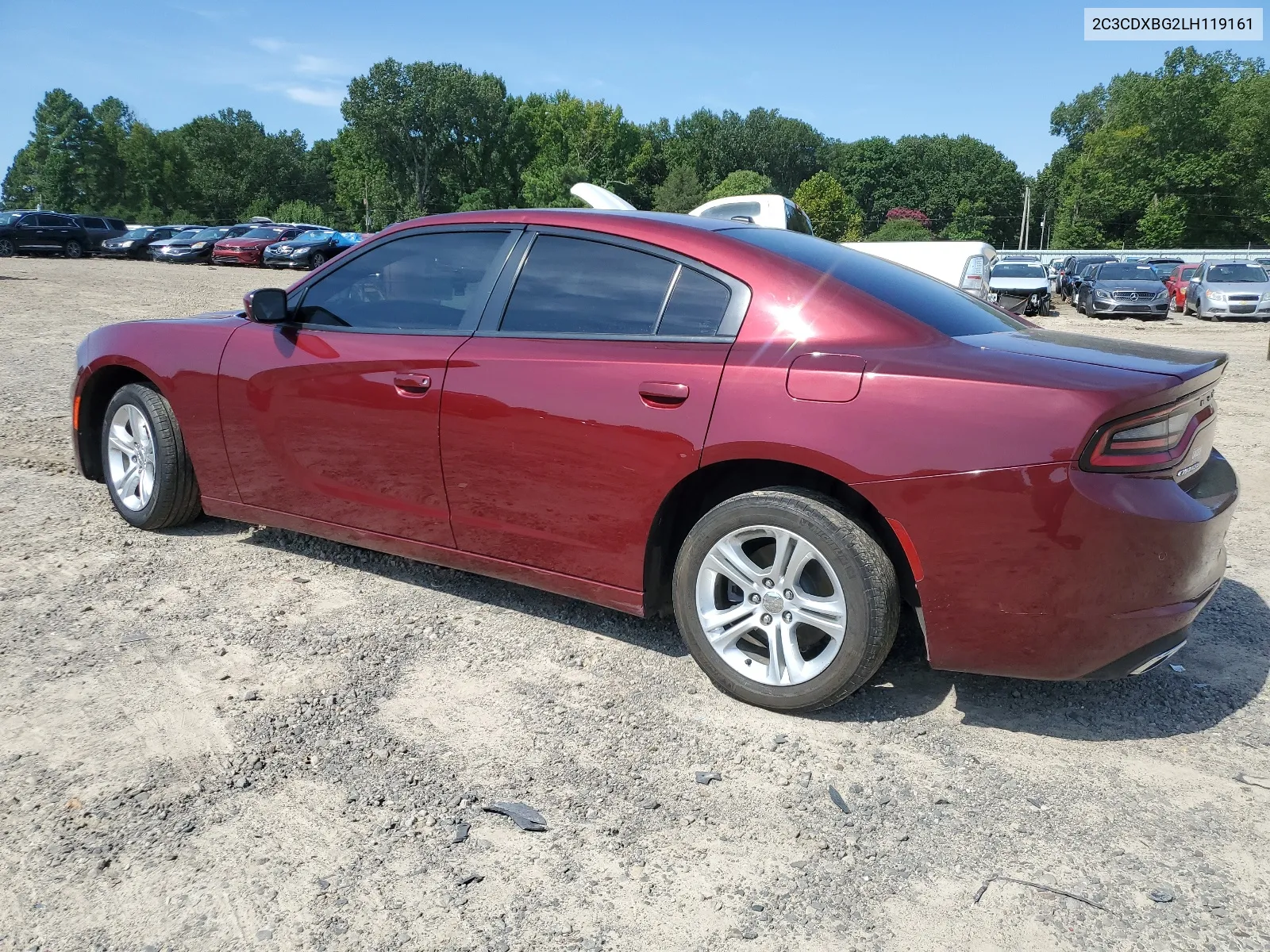 2020 Dodge Charger Sxt VIN: 2C3CDXBG2LH119161 Lot: 68537384