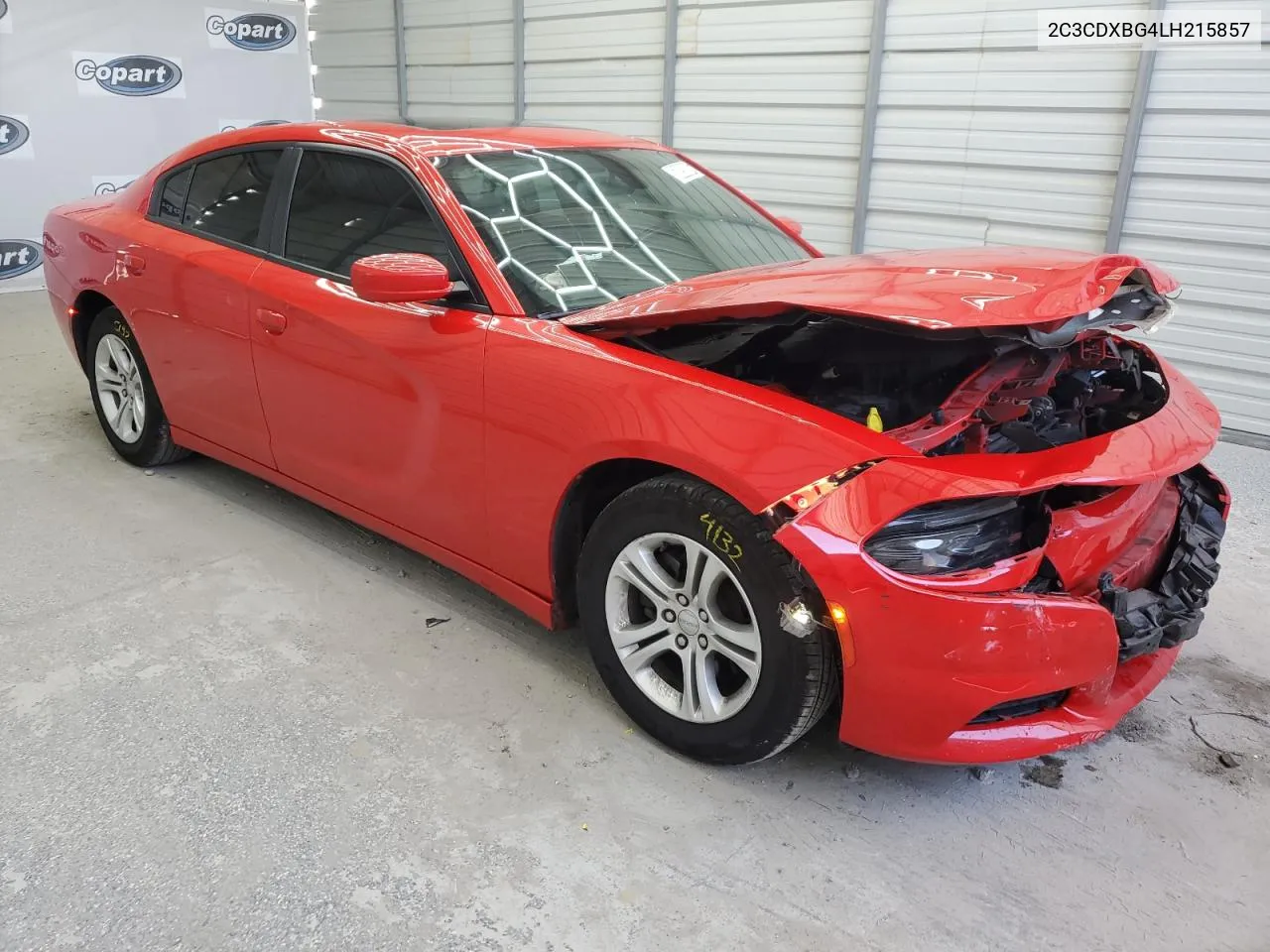 2020 Dodge Charger Sxt VIN: 2C3CDXBG4LH215857 Lot: 68850894