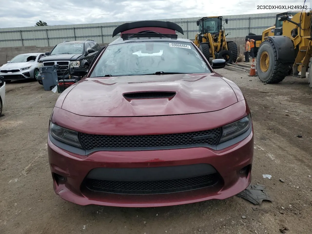 2020 Dodge Charger Gt VIN: 2C3CDXHGXLH249342 Lot: 69068484