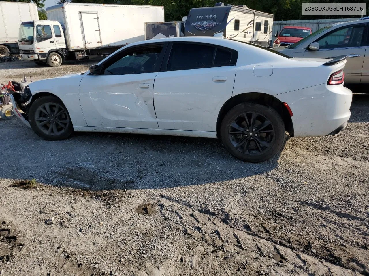 2020 Dodge Charger Sxt VIN: 2C3CDXJG5LH163706 Lot: 69294614