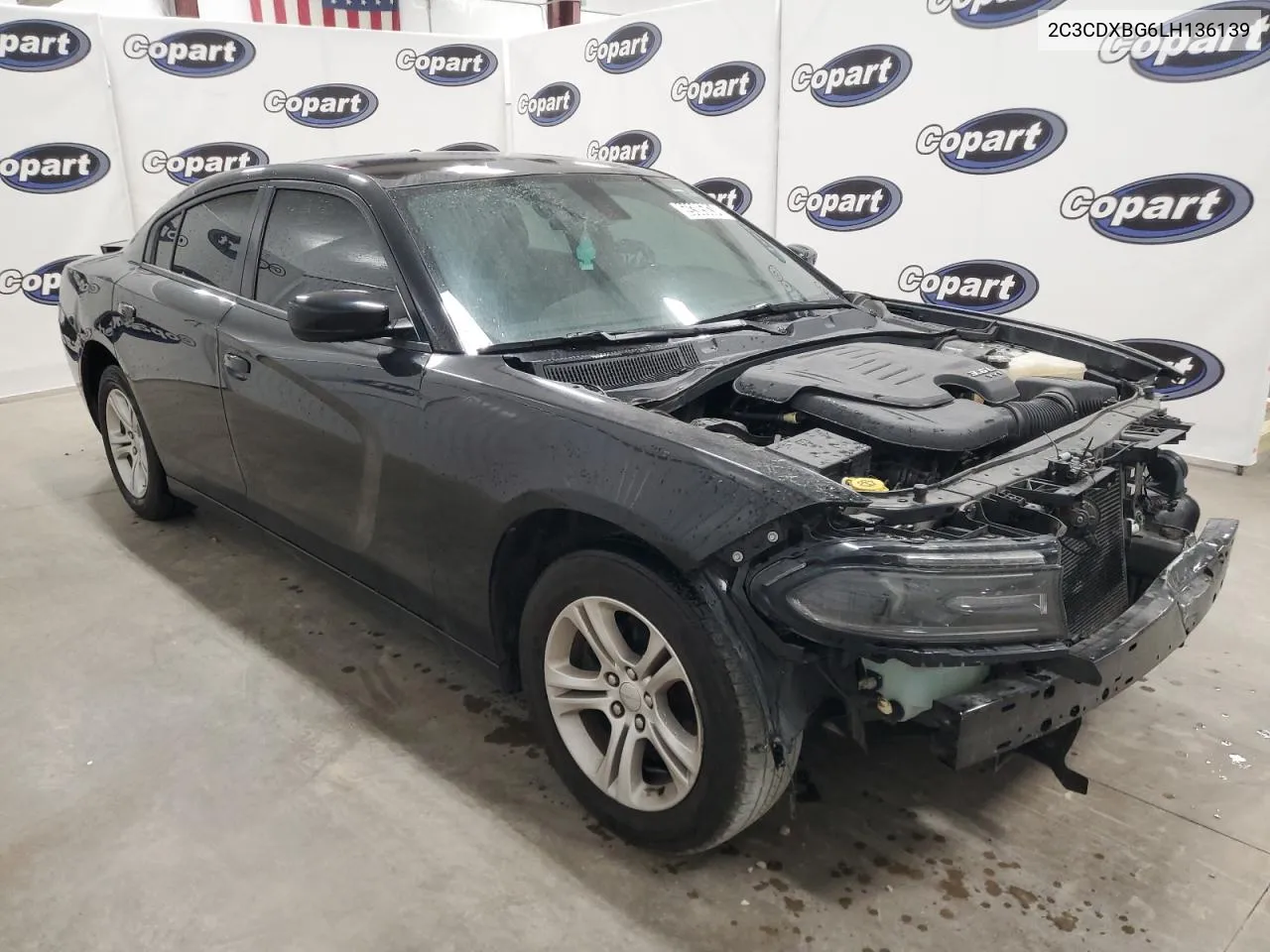 2020 Dodge Charger Sxt VIN: 2C3CDXBG6LH136139 Lot: 69305034