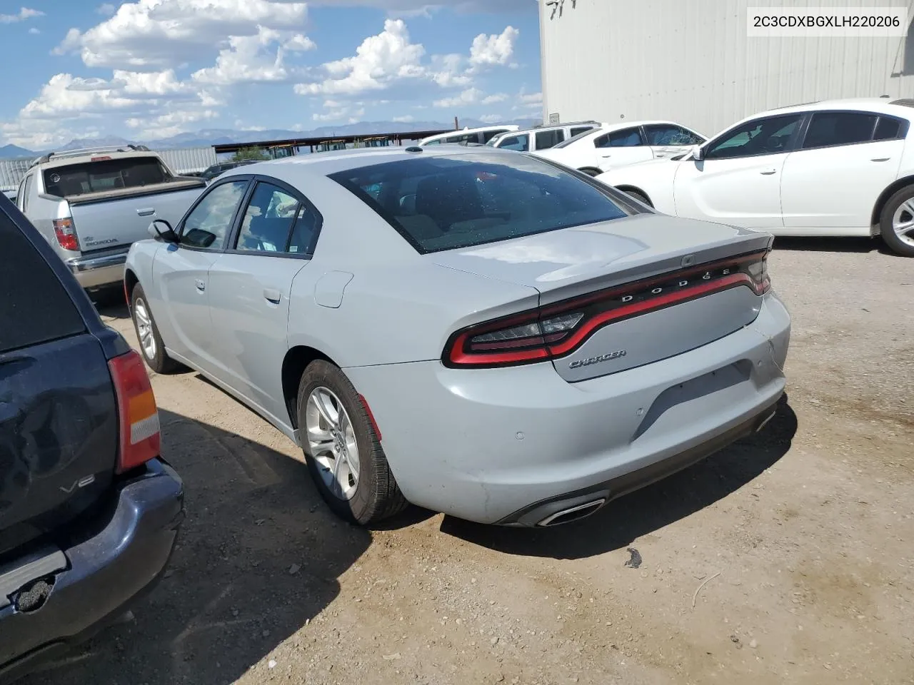 2020 Dodge Charger Sxt VIN: 2C3CDXBGXLH220206 Lot: 69694314