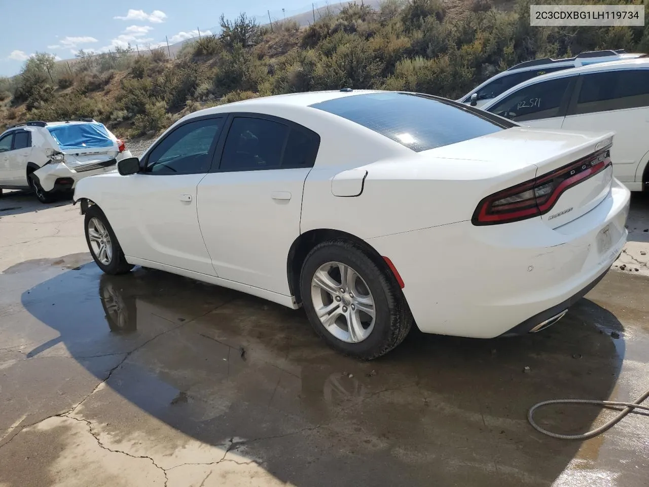 2020 Dodge Charger Sxt VIN: 2C3CDXBG1LH119734 Lot: 69820064