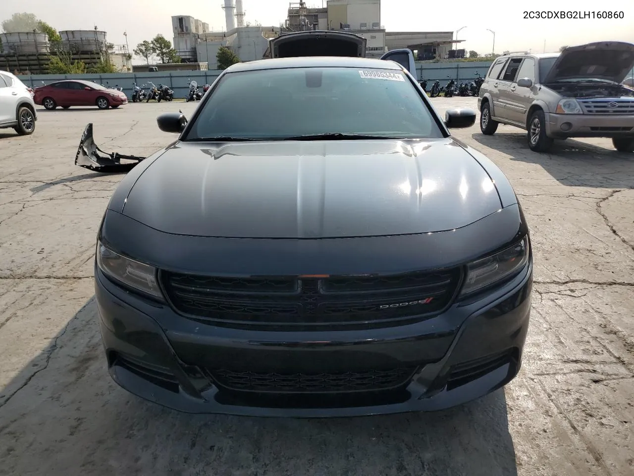 2020 Dodge Charger Sxt VIN: 2C3CDXBG2LH160860 Lot: 69985344