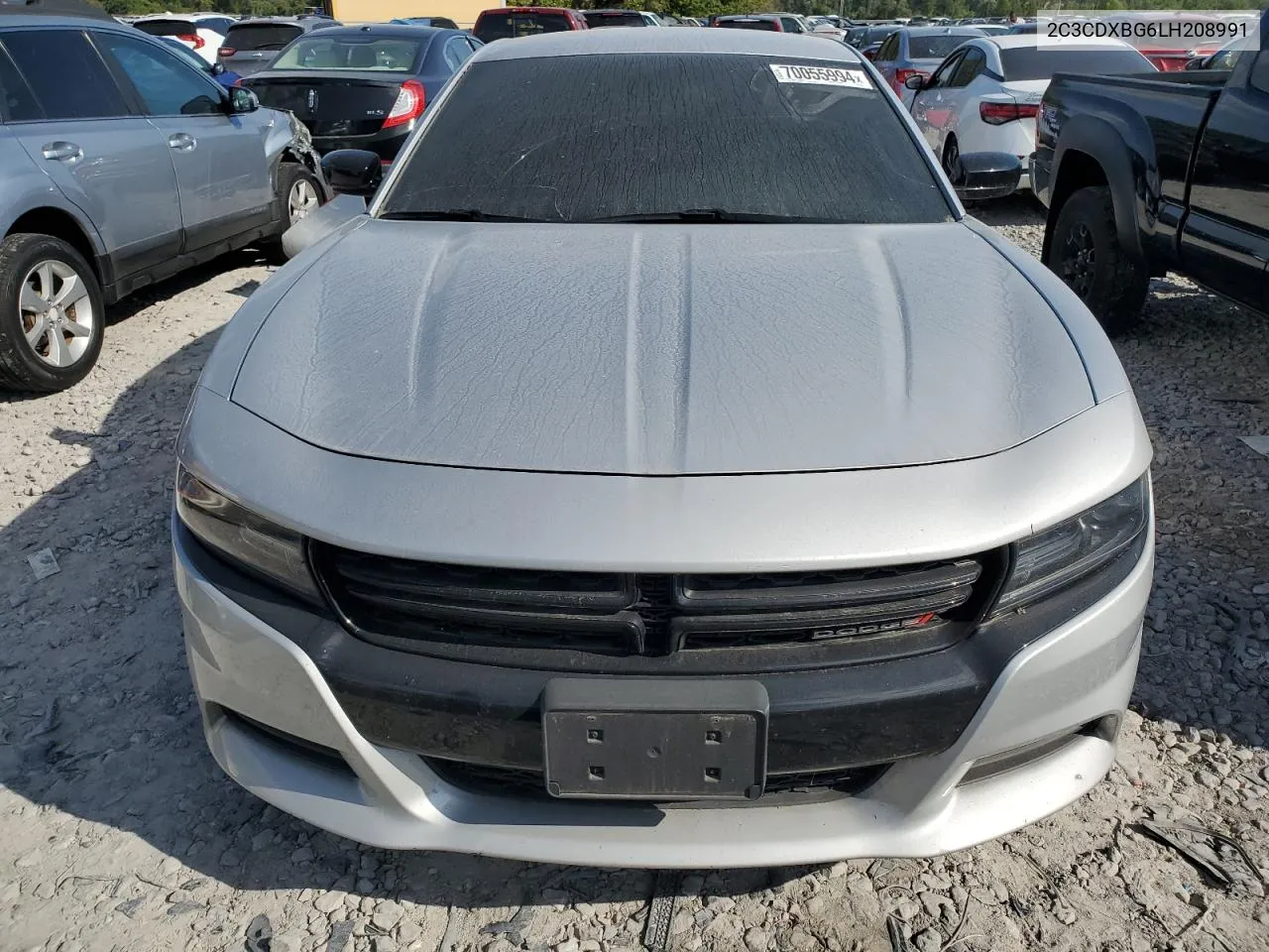 2020 Dodge Charger Sxt VIN: 2C3CDXBG6LH208991 Lot: 70055994