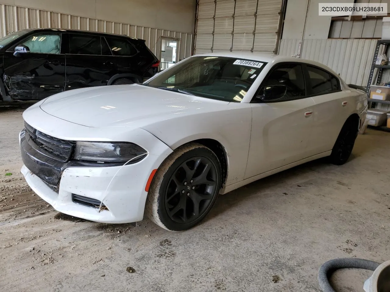 2020 Dodge Charger Sxt VIN: 2C3CDXBG9LH238681 Lot: 70389264