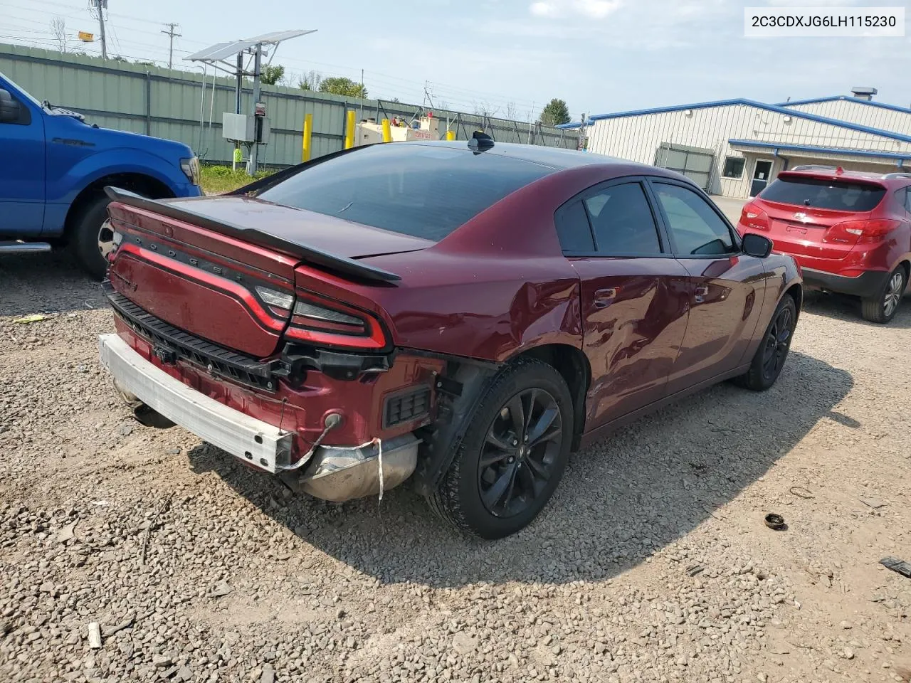 2C3CDXJG6LH115230 2020 Dodge Charger Sxt