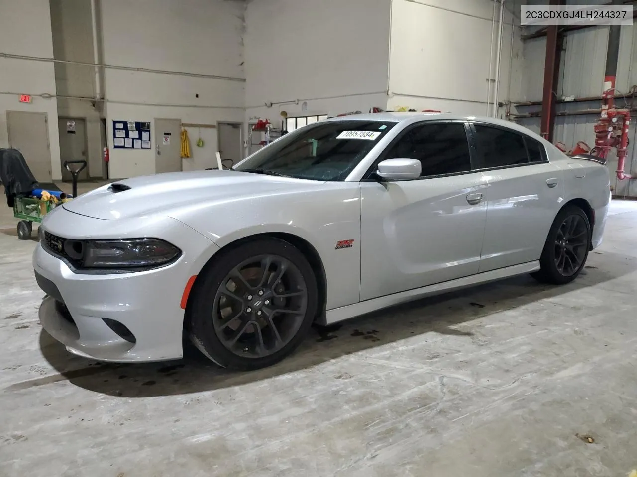 2020 Dodge Charger Scat Pack VIN: 2C3CDXGJ4LH244327 Lot: 70957584