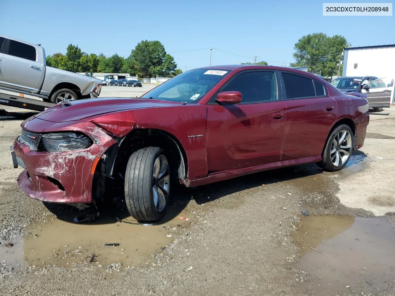 2020 Dodge Charger R/T VIN: 2C3CDXCT0LH208948 Lot: 71031604