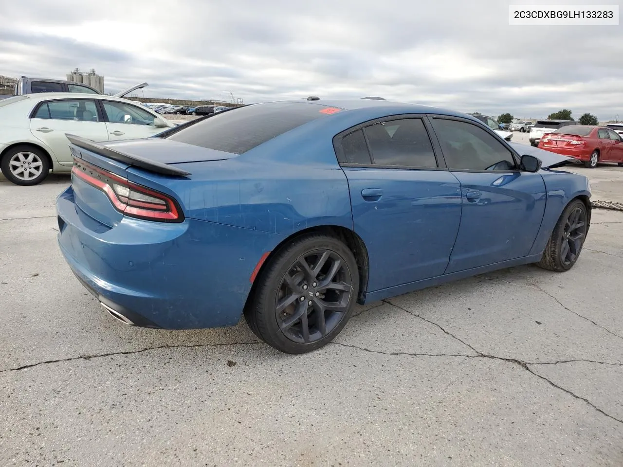 2020 Dodge Charger Sxt VIN: 2C3CDXBG9LH133283 Lot: 71205354