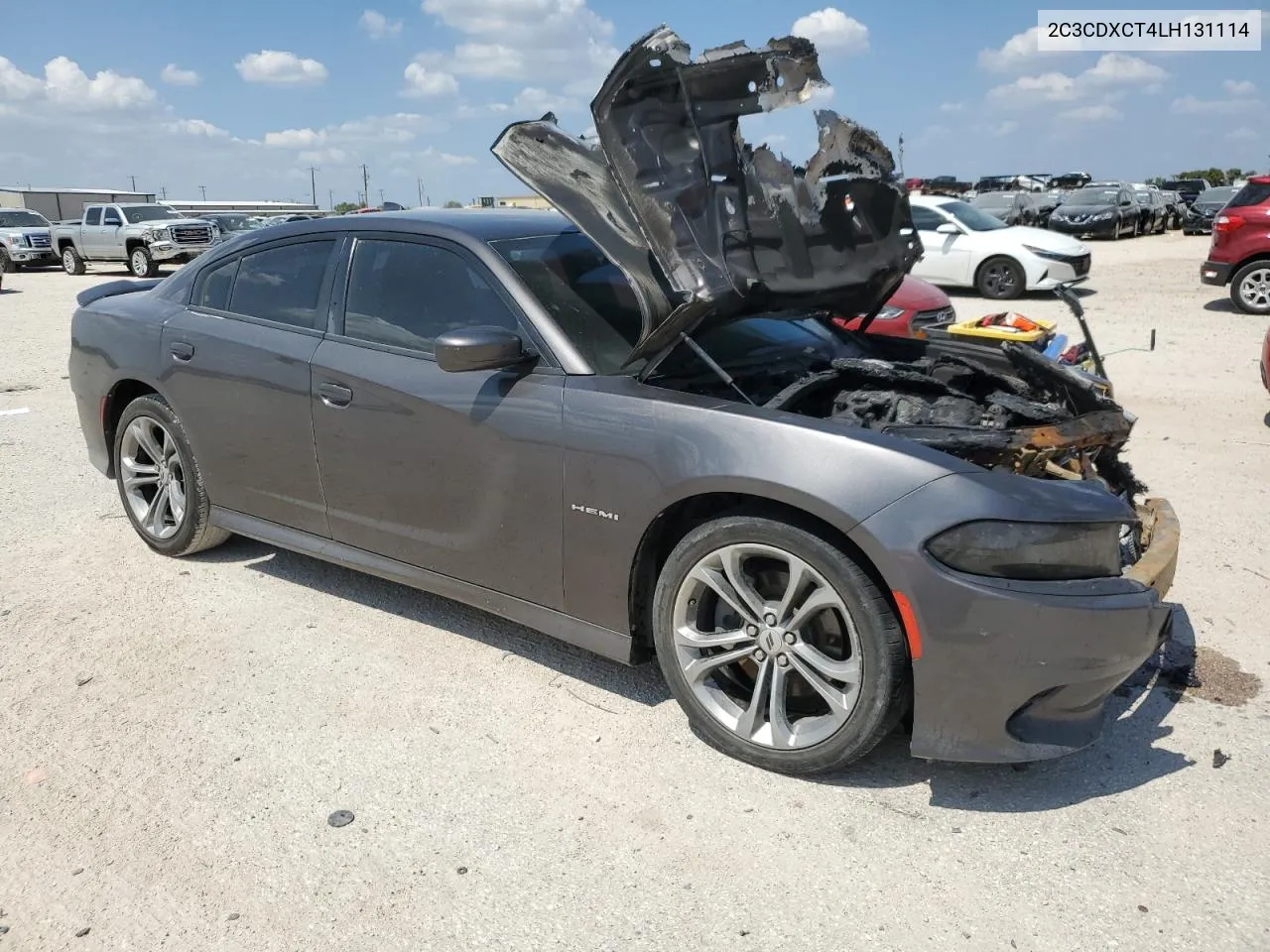 2020 Dodge Charger R/T VIN: 2C3CDXCT4LH131114 Lot: 71362174