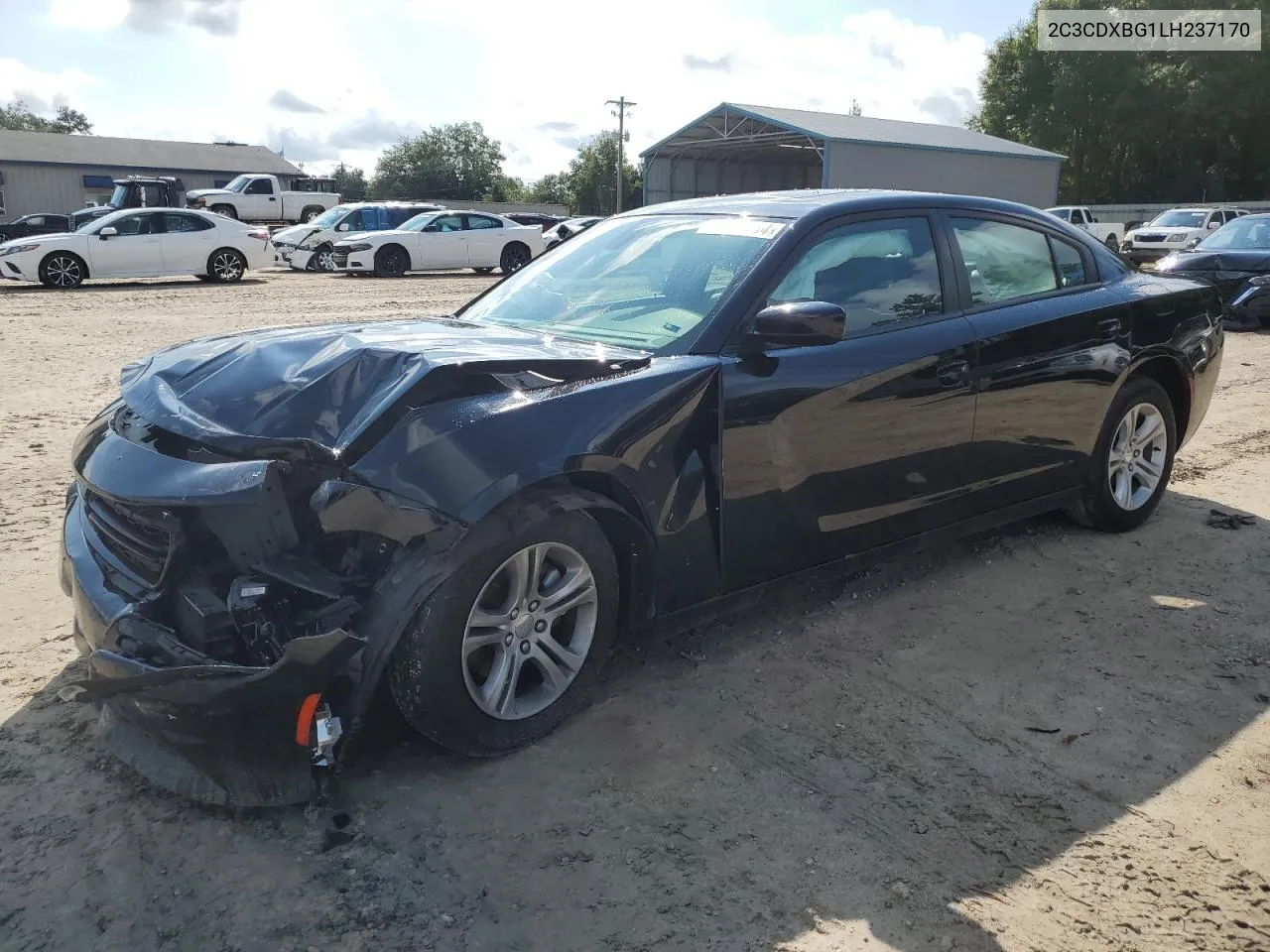 2020 Dodge Charger Sxt VIN: 2C3CDXBG1LH237170 Lot: 71430584