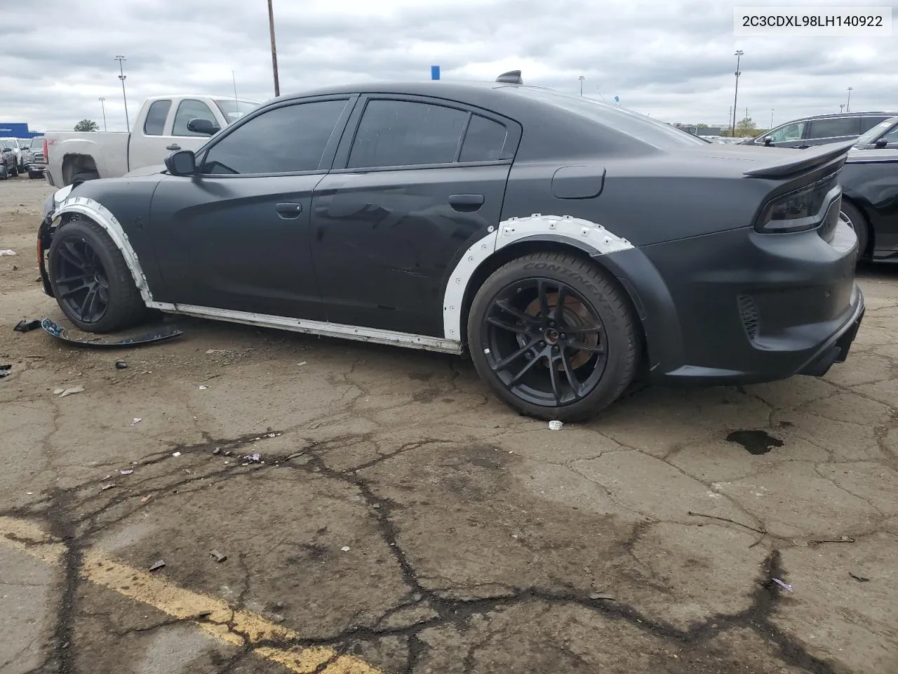 2020 Dodge Charger Srt Hellcat VIN: 2C3CDXL98LH140922 Lot: 71453724