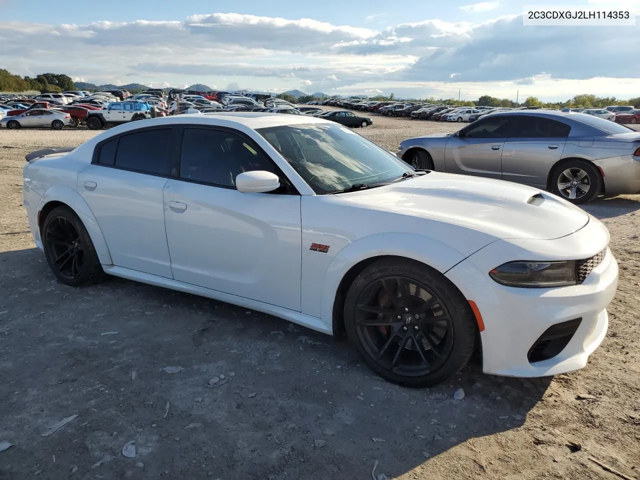 2020 Dodge Charger Scat Pack VIN: 2C3CDXGJ2LH114353 Lot: 71569984