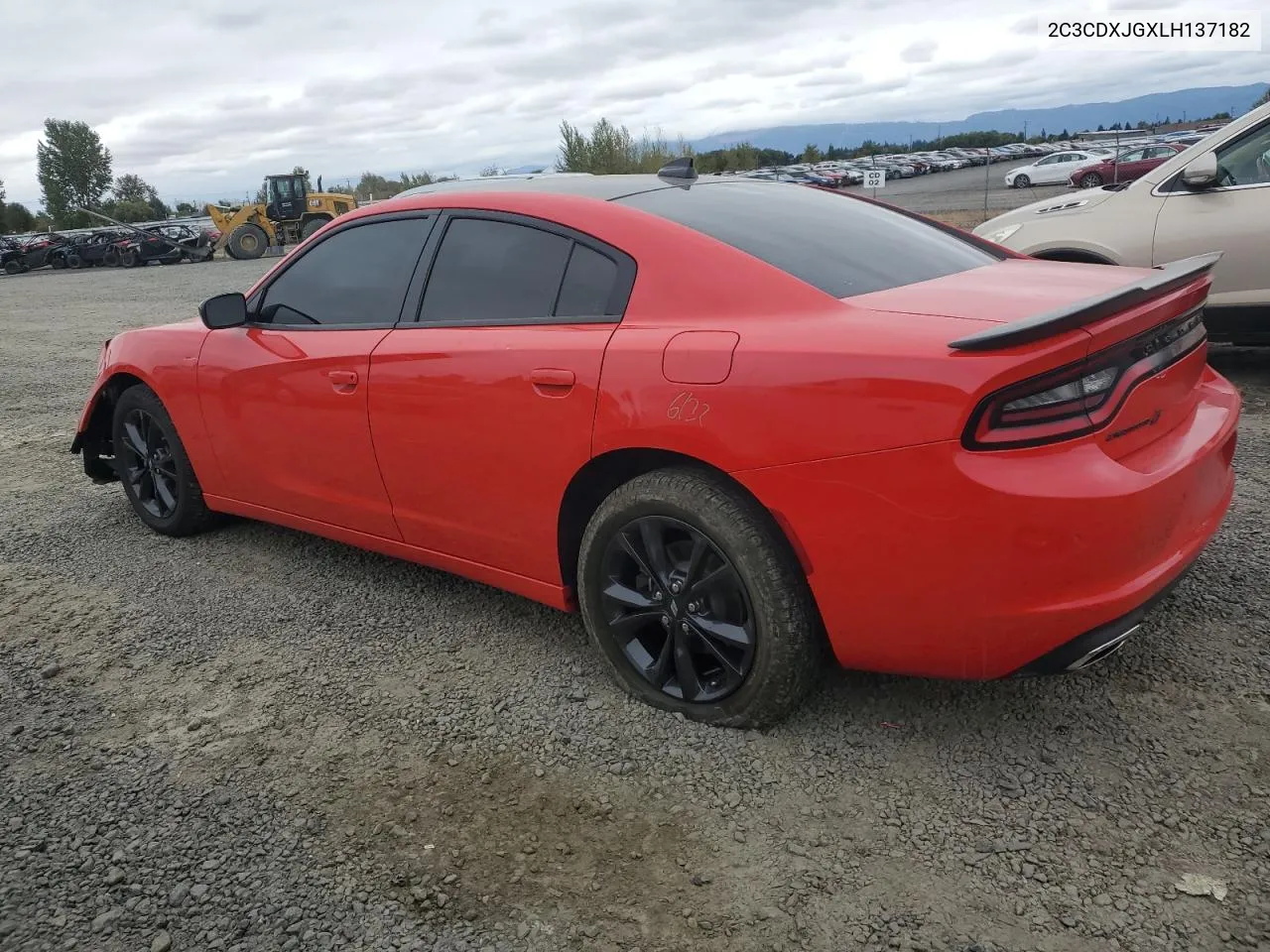 2020 Dodge Charger Sxt VIN: 2C3CDXJGXLH137182 Lot: 71656214