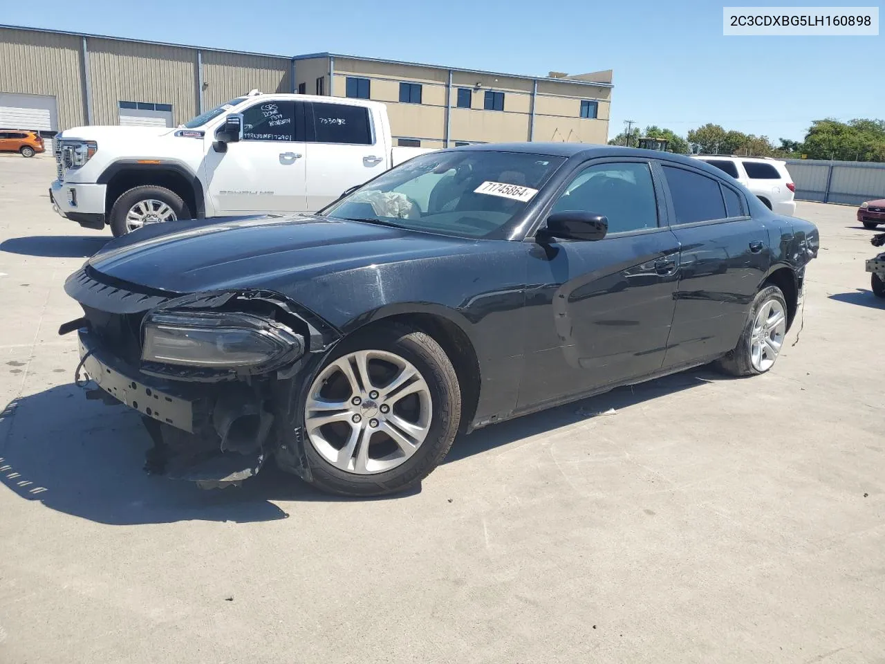 2020 Dodge Charger Sxt VIN: 2C3CDXBG5LH160898 Lot: 71745864