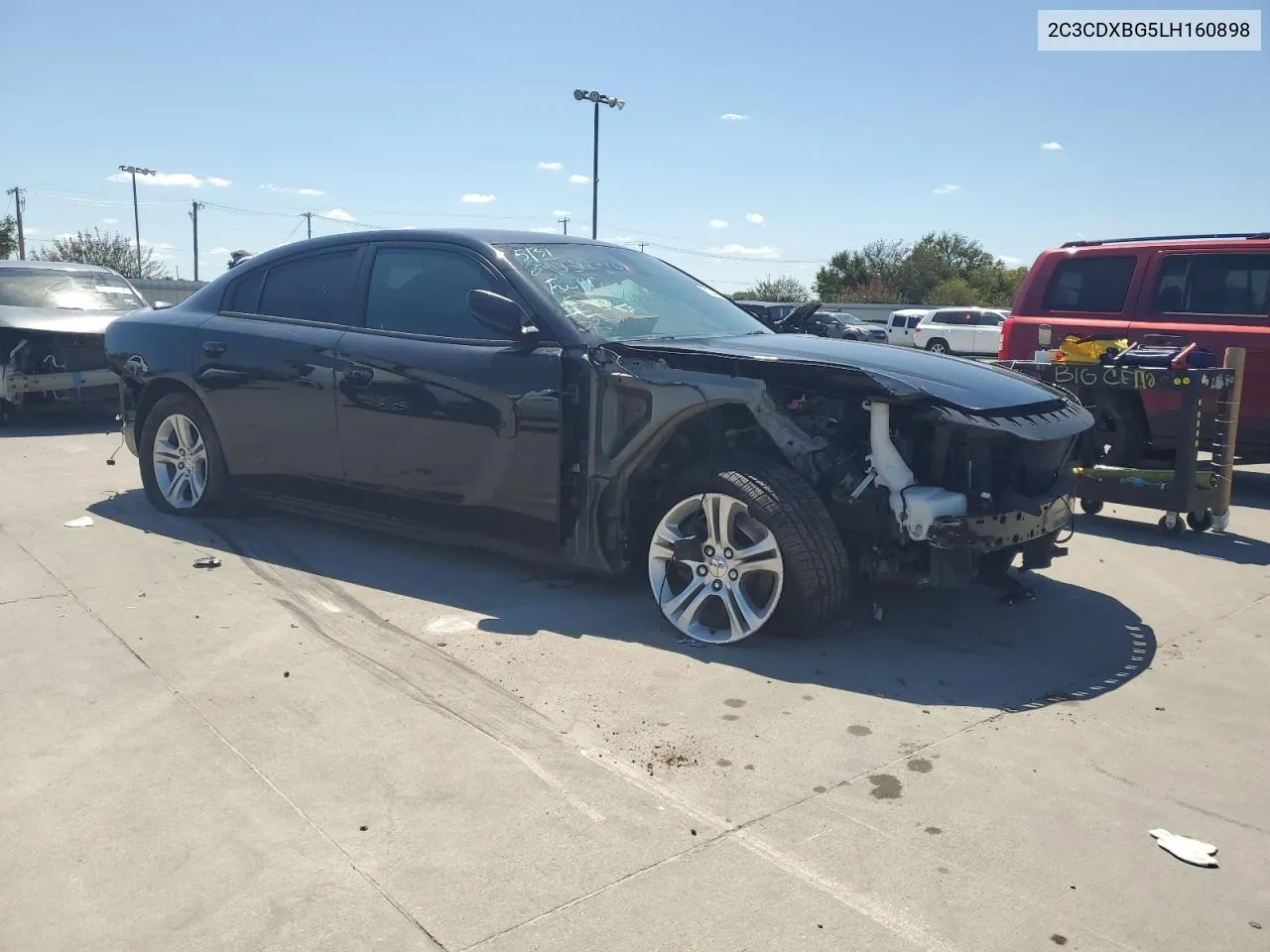 2020 Dodge Charger Sxt VIN: 2C3CDXBG5LH160898 Lot: 71745864