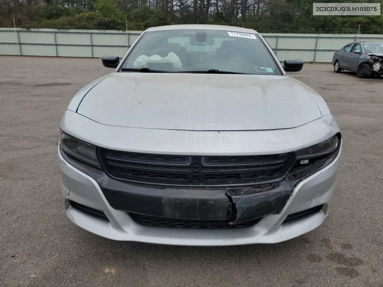 2020 Dodge Charger Sxt VIN: 2C3CDXJG3LH105075 Lot: 71793944