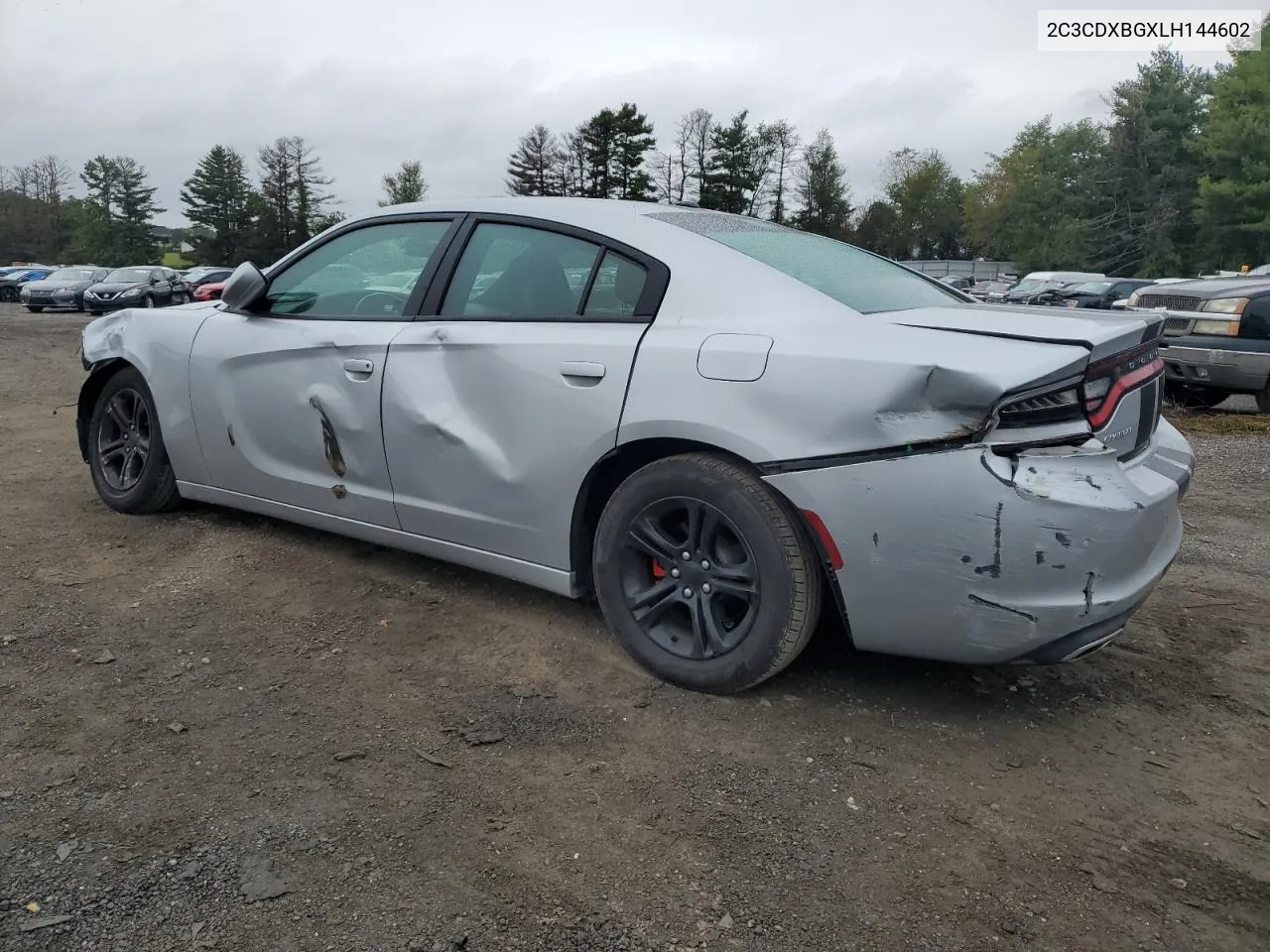 2020 Dodge Charger Sxt VIN: 2C3CDXBGXLH144602 Lot: 71801524