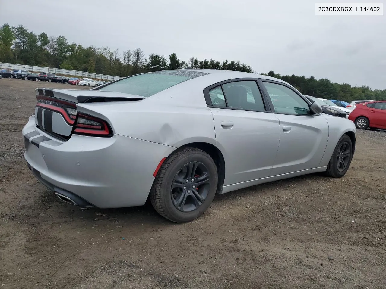 2020 Dodge Charger Sxt VIN: 2C3CDXBGXLH144602 Lot: 71801524