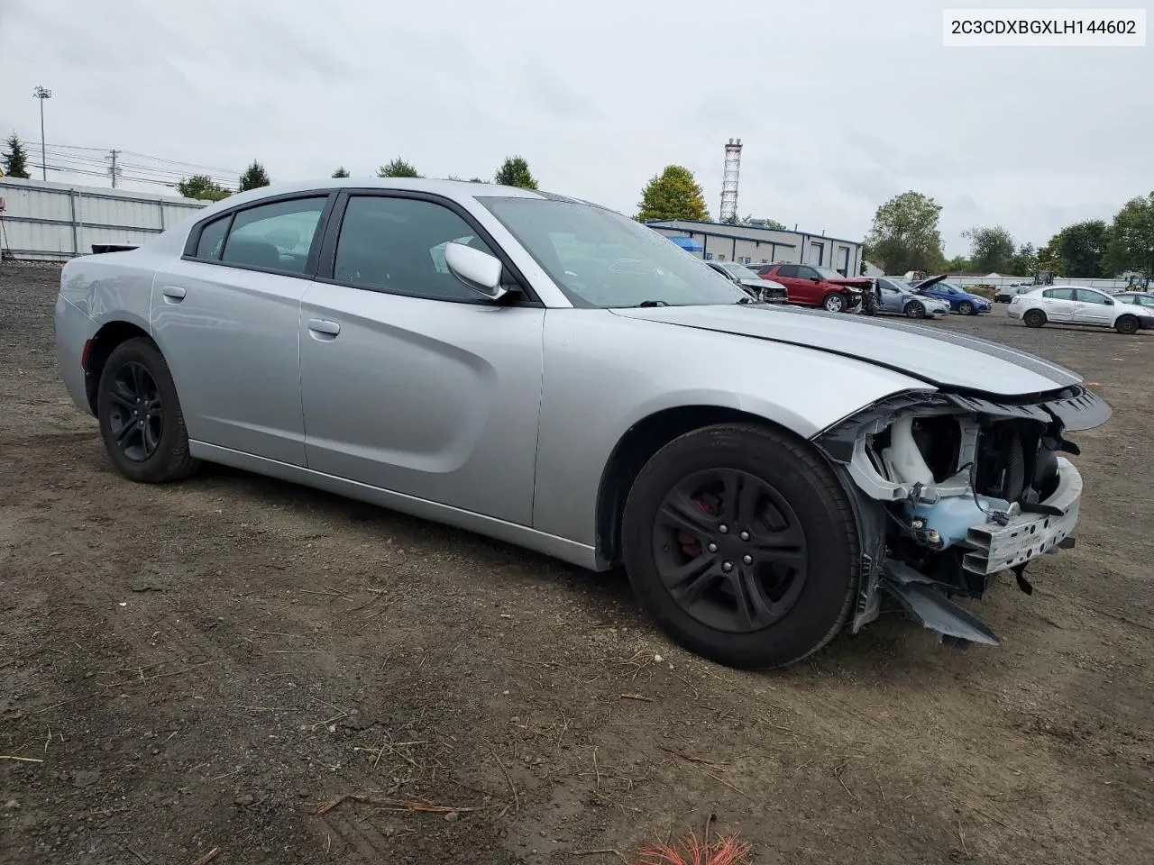 2020 Dodge Charger Sxt VIN: 2C3CDXBGXLH144602 Lot: 71801524