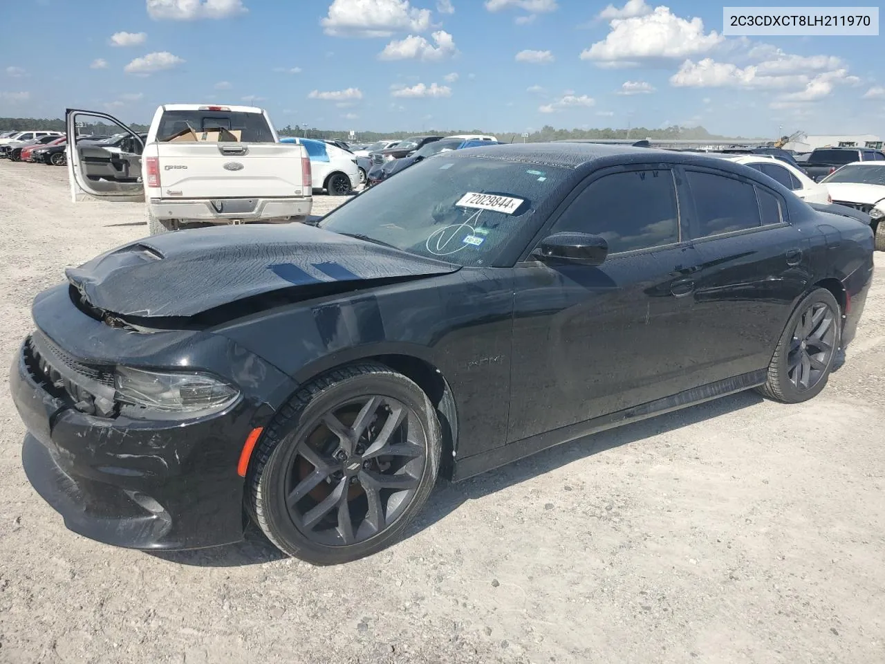 2020 Dodge Charger R/T VIN: 2C3CDXCT8LH211970 Lot: 72029844