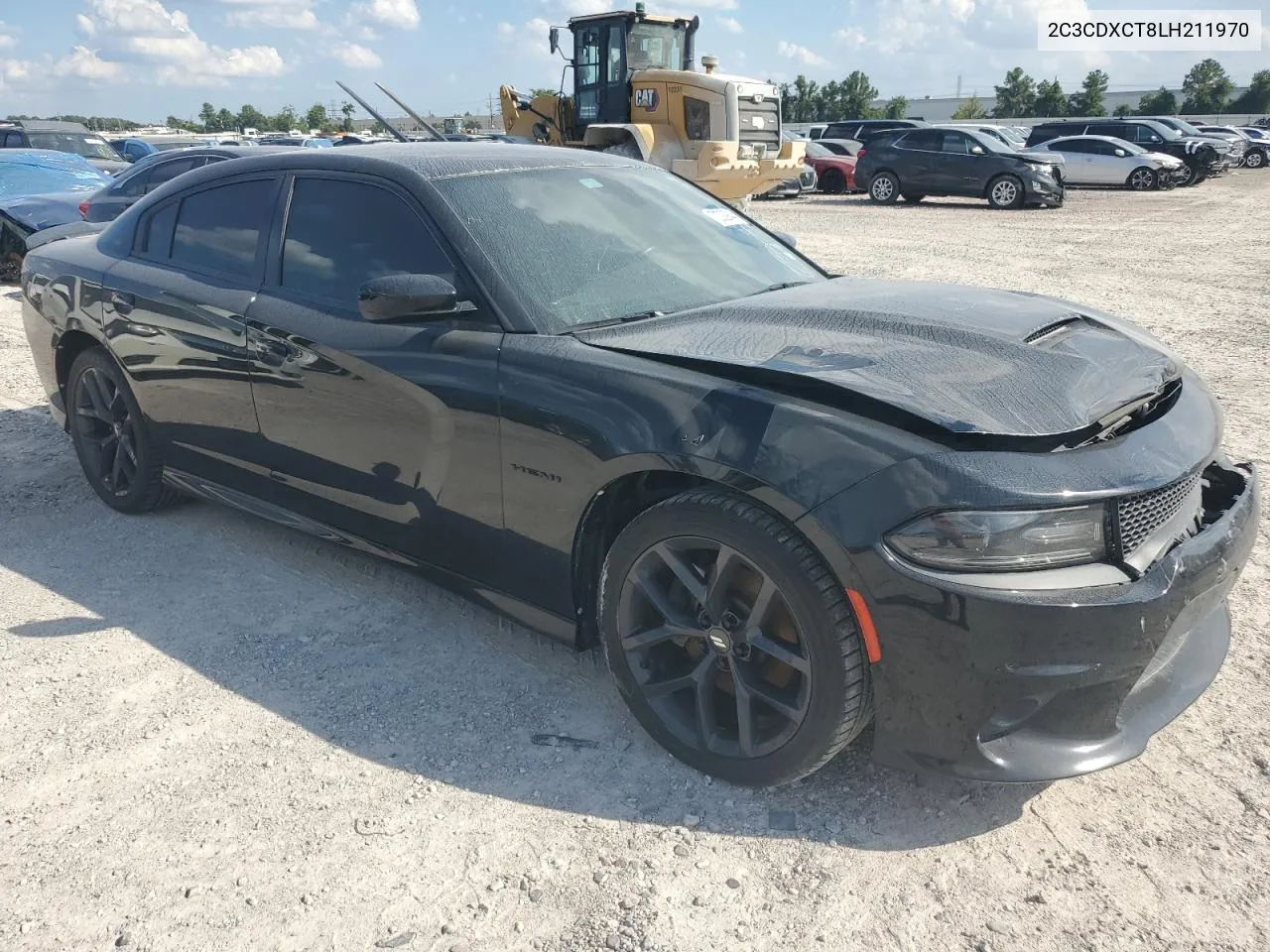 2020 Dodge Charger R/T VIN: 2C3CDXCT8LH211970 Lot: 72029844