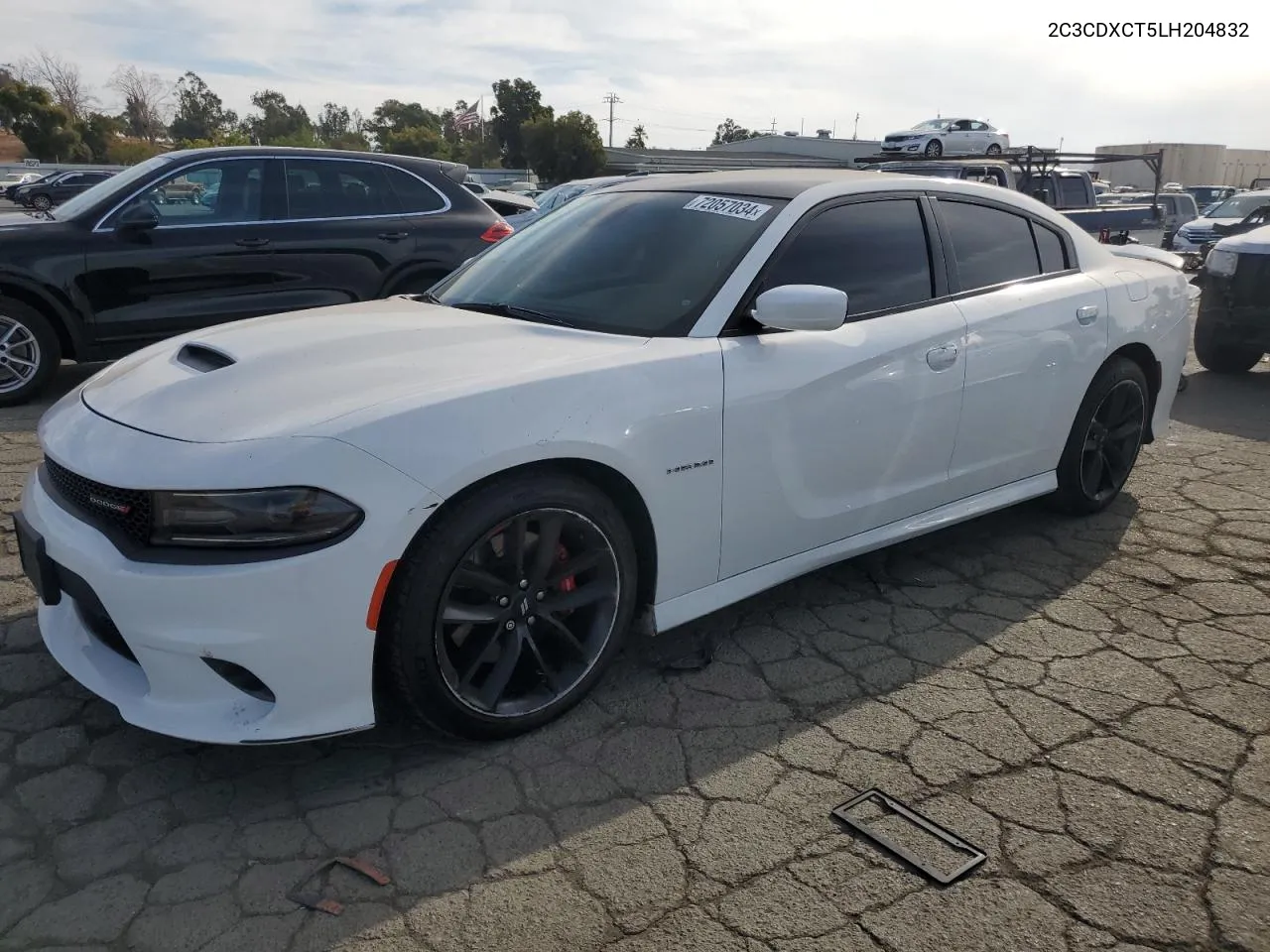 2020 Dodge Charger R/T VIN: 2C3CDXCT5LH204832 Lot: 72057034