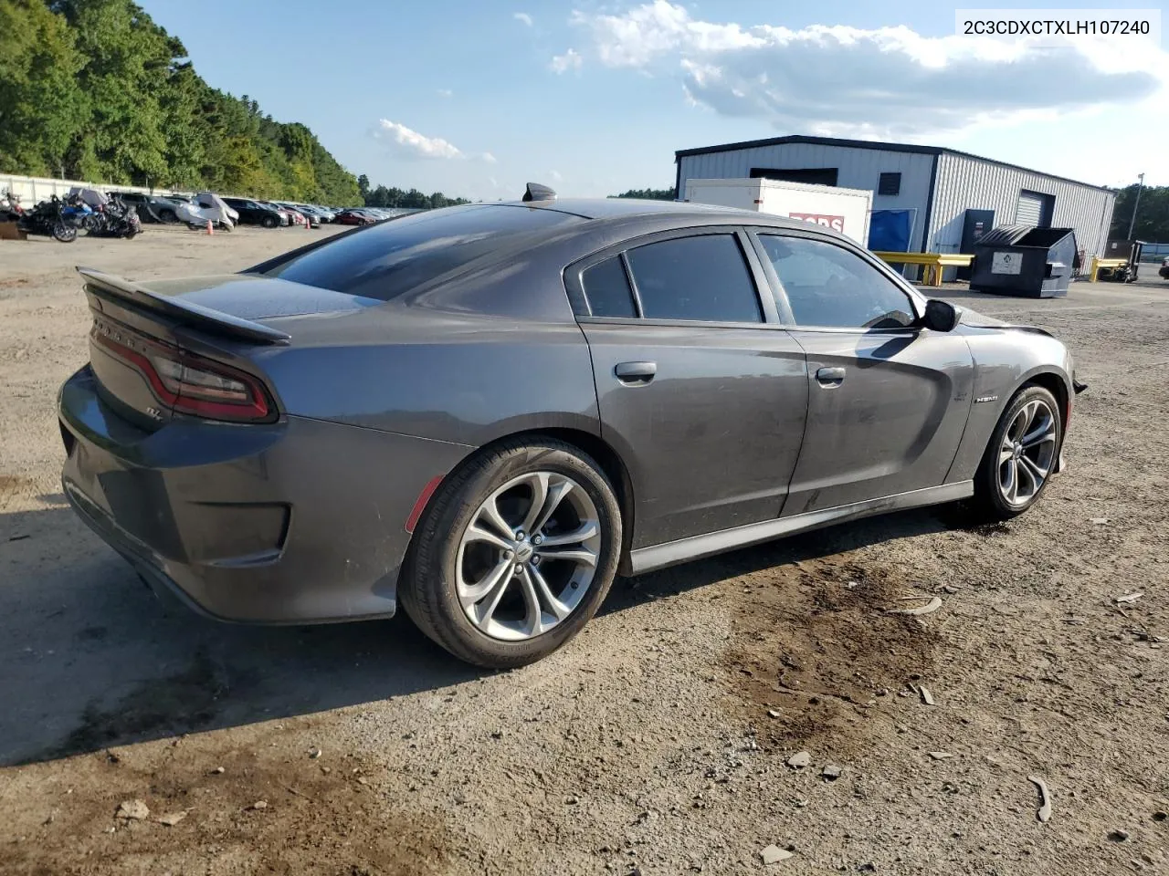 2020 Dodge Charger R/T VIN: 2C3CDXCTXLH107240 Lot: 72123704