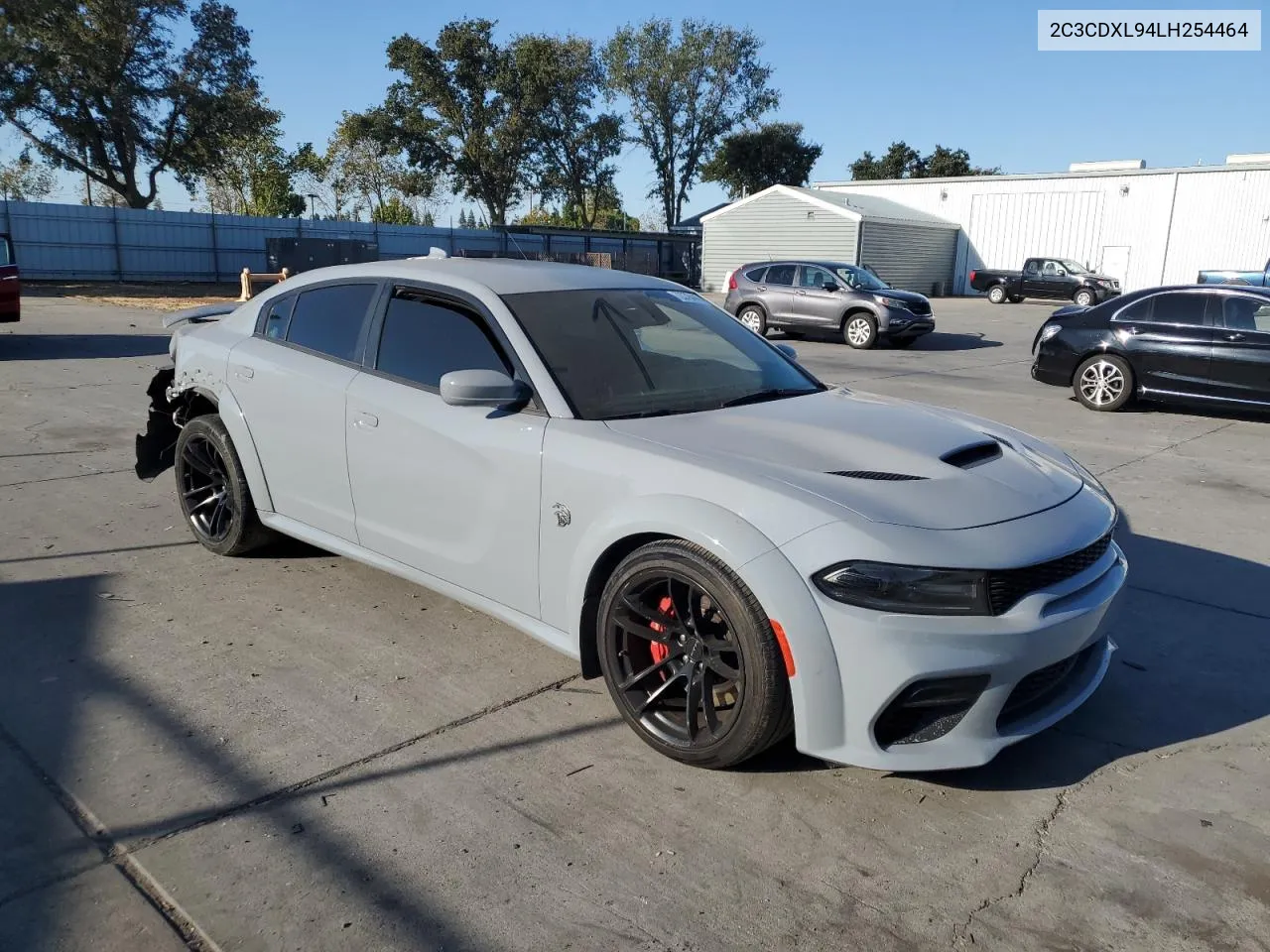 2020 Dodge Charger Srt Hellcat VIN: 2C3CDXL94LH254464 Lot: 72276444