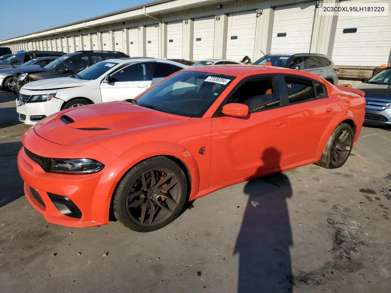 2020 Dodge Charger Sr VIN: 2C3CDXL95LH181220 Lot: 72338204