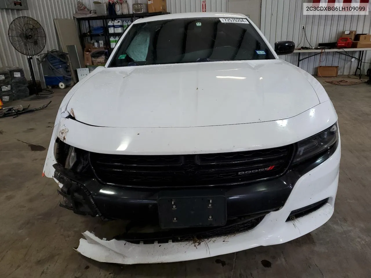 2020 Dodge Charger Sxt VIN: 2C3CDXBG6LH109099 Lot: 72570204