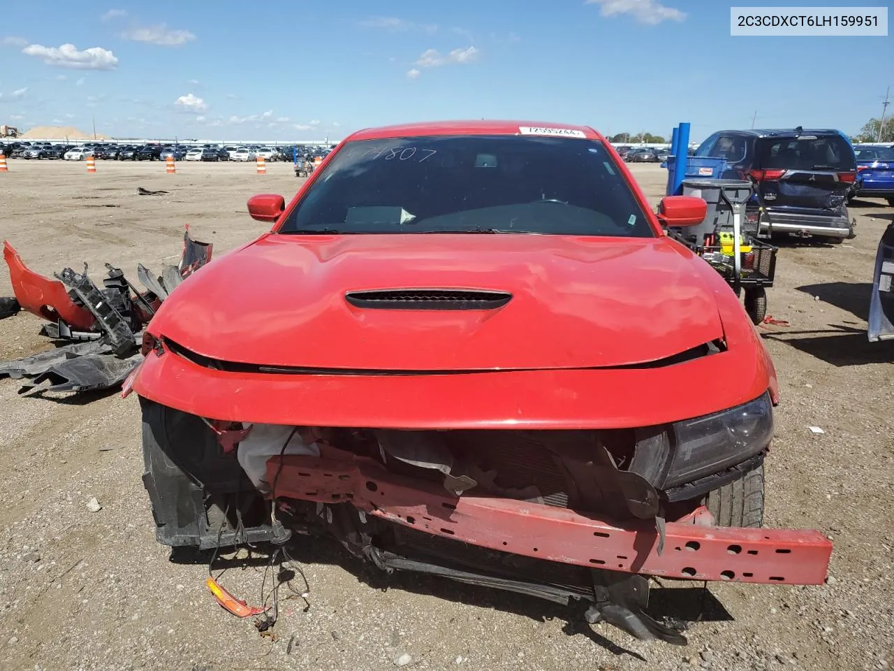 2020 Dodge Charger R/T VIN: 2C3CDXCT6LH159951 Lot: 72595244