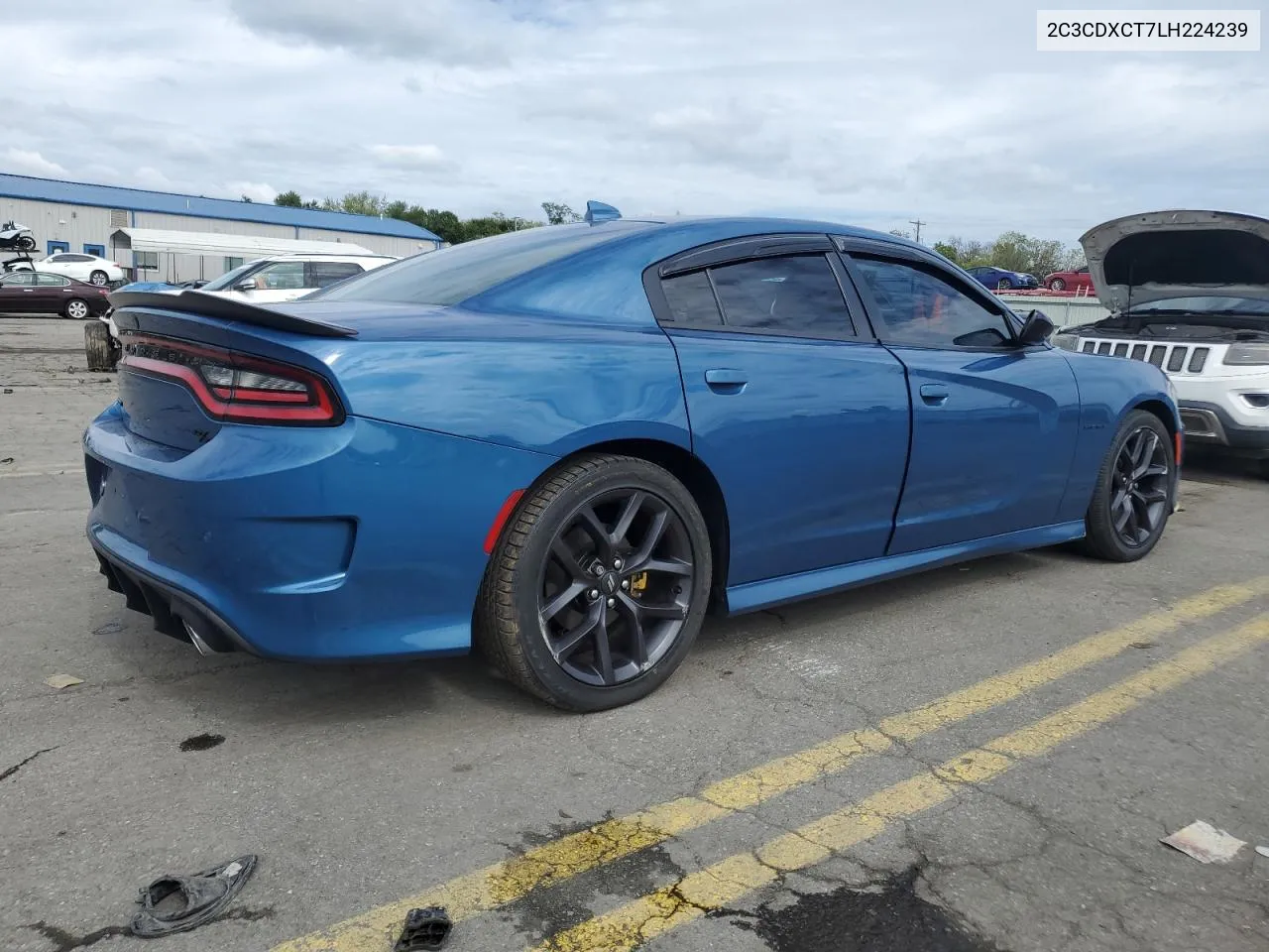 2020 Dodge Charger R/T VIN: 2C3CDXCT7LH224239 Lot: 72622004