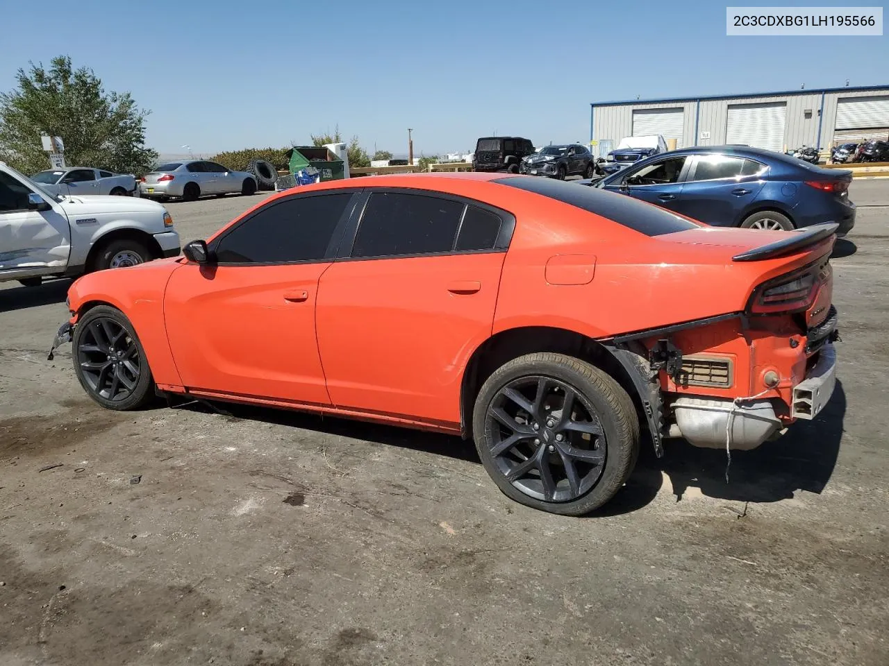 2020 Dodge Charger Sxt VIN: 2C3CDXBG1LH195566 Lot: 72718894