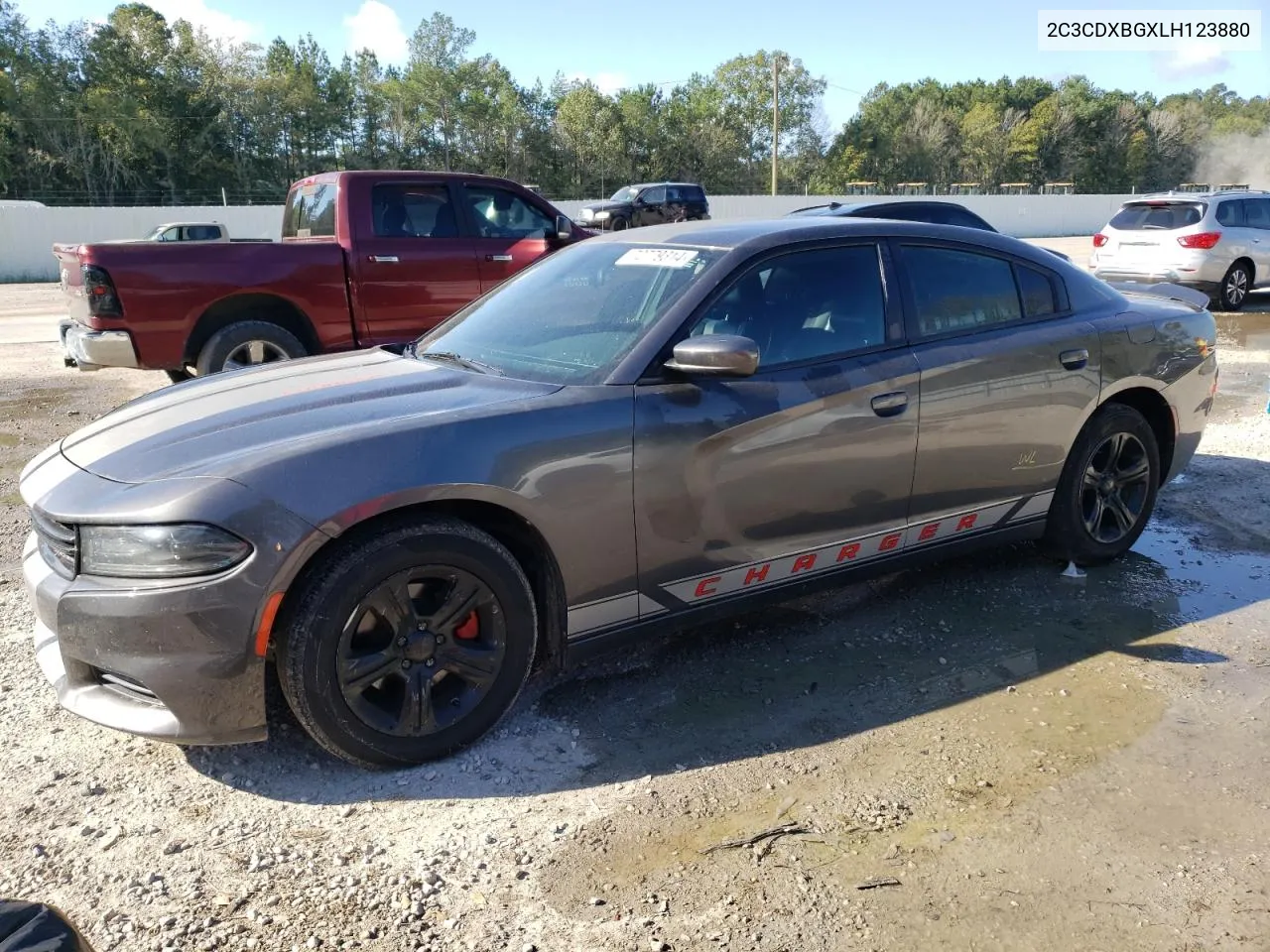 2020 Dodge Charger Sxt VIN: 2C3CDXBGXLH123880 Lot: 72779314