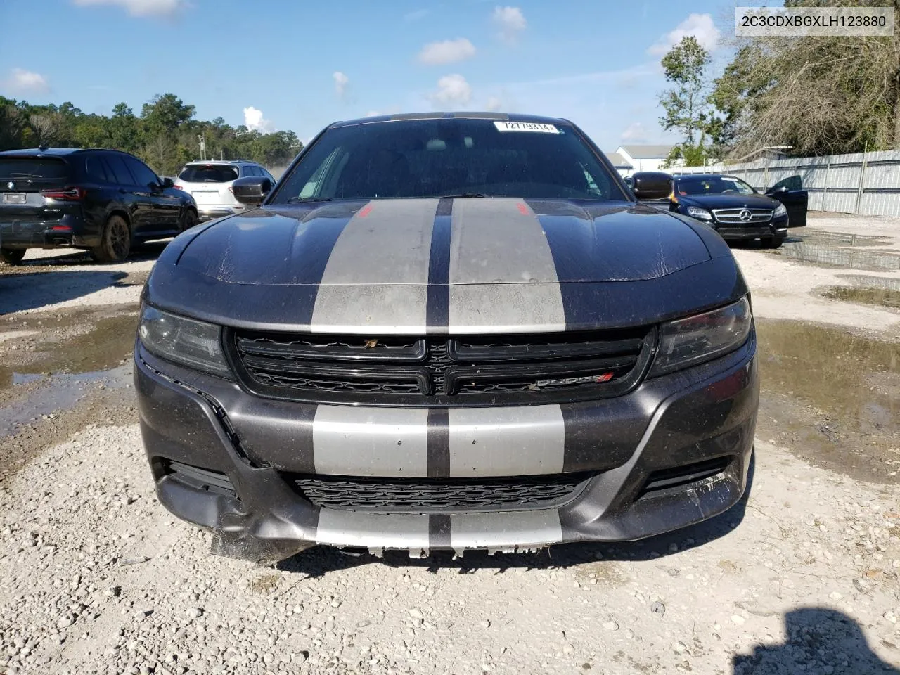 2020 Dodge Charger Sxt VIN: 2C3CDXBGXLH123880 Lot: 72779314