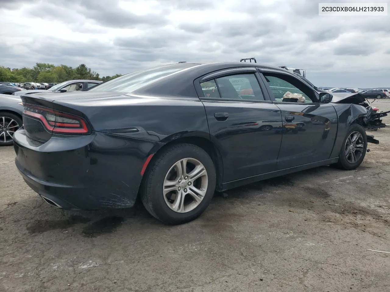 2020 Dodge Charger Sxt VIN: 2C3CDXBG6LH213933 Lot: 72974304