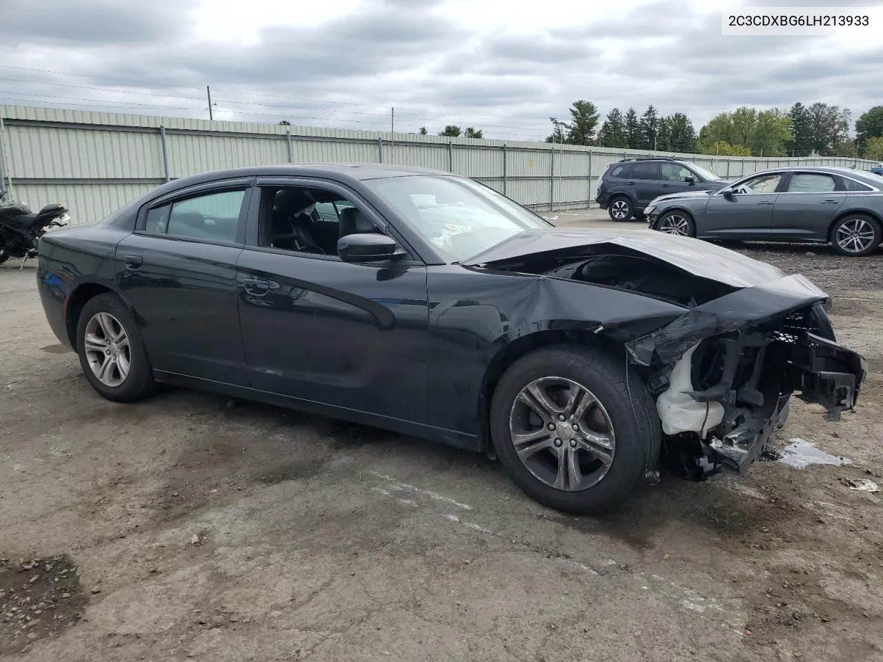 2020 Dodge Charger Sxt VIN: 2C3CDXBG6LH213933 Lot: 72974304