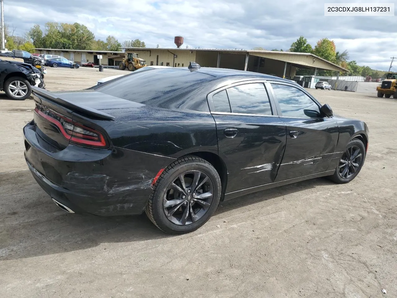 2020 Dodge Charger Sxt VIN: 2C3CDXJG8LH137231 Lot: 73008754