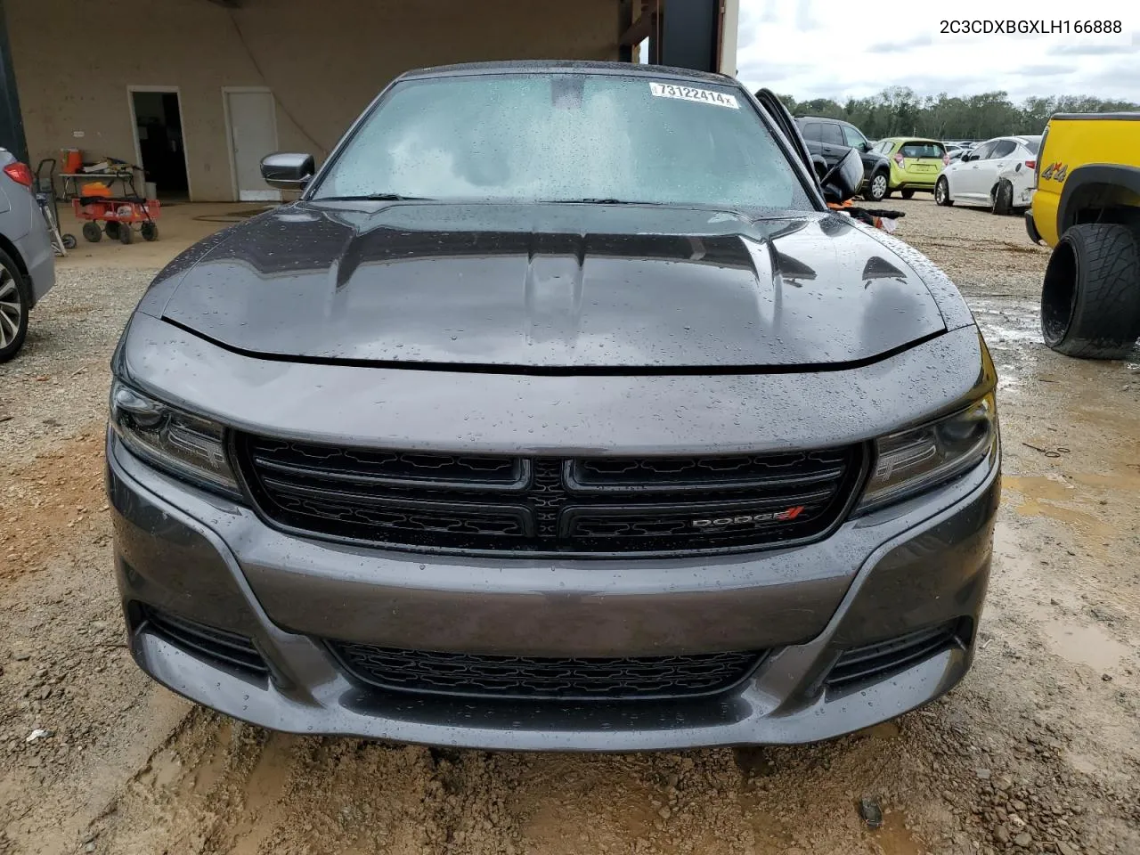 2020 Dodge Charger Sxt VIN: 2C3CDXBGXLH166888 Lot: 73122414