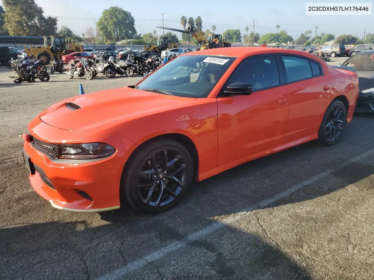 2020 Dodge Charger Gt VIN: 2C3CDXHG7LH176446 Lot: 73364104