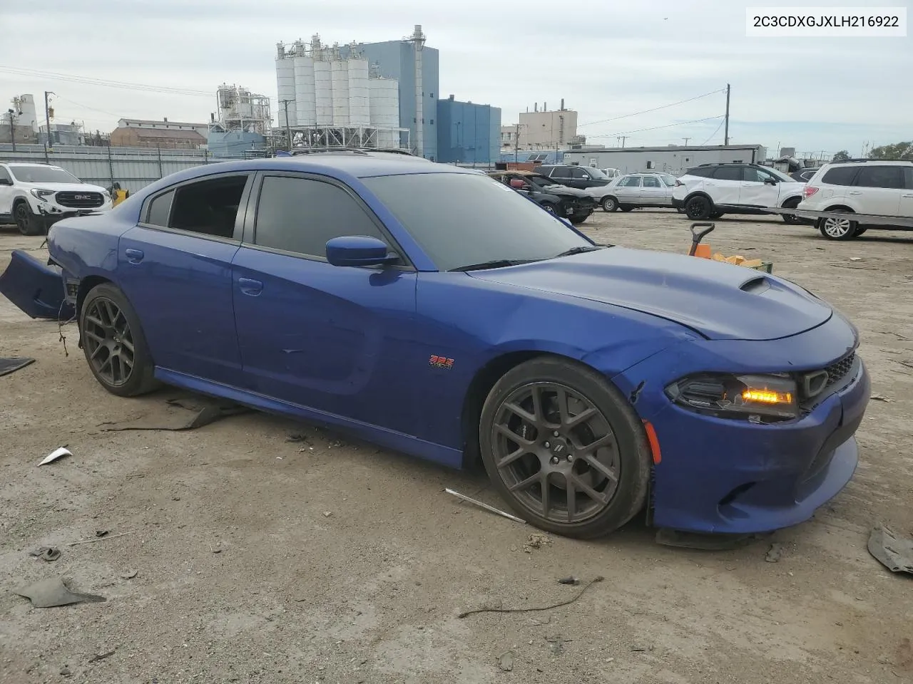 2020 Dodge Charger Scat Pack VIN: 2C3CDXGJXLH216922 Lot: 73554814